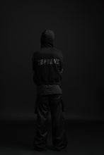 Load image into Gallery viewer, Black TopDawg Double Zip Hoodie
