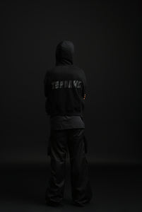 Black TopDawg Double Zip Hoodie