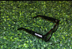 Black Sunglasses with Clear Lens