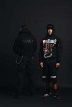 Load image into Gallery viewer, Black TopDawg Double Zip Hoodie
