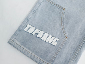 Blue Denim Shorts