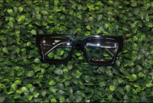 Load image into Gallery viewer, Black Sunglasses with Clear Lens
